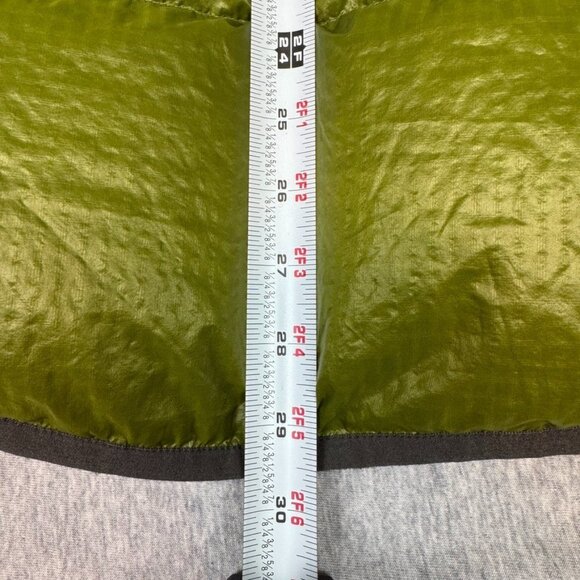 Columbia Titanium 700 Down Reversible Puffer Green Brown Jacket Men's Size L - Picture 7 of 16